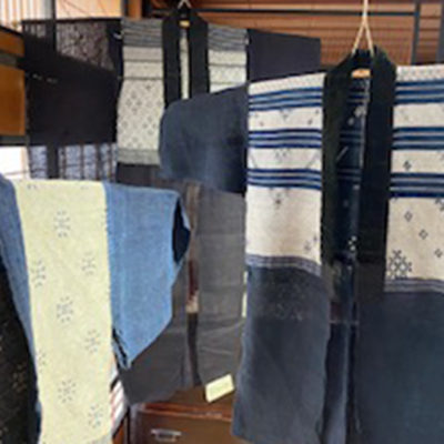 Small exhibition room with Koginzashi “Yumemiru-Koginkan”